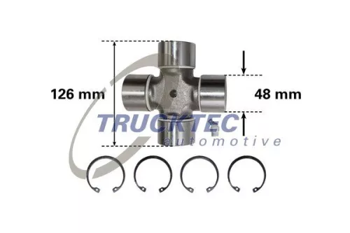 TRUCKTEC AUTOMOTIVE Joint, propshaft (01.34.028)
