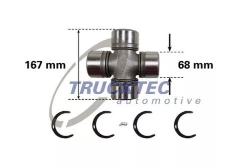 TRUCKTEC AUTOMOTIVE Joint, propshaft (01.34.037)