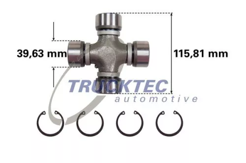 TRUCKTEC AUTOMOTIVE Joint, propshaft (03.34.013)