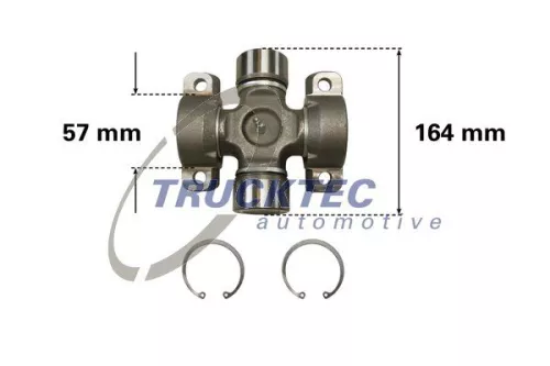 TRUCKTEC AUTOMOTIVE Joint, propshaft (04.40.008)