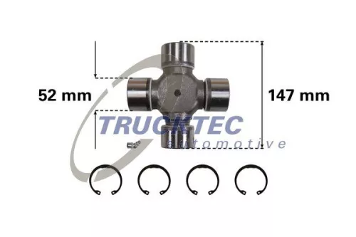 TRUCKTEC AUTOMOTIVE Joint, propshaft (05.34.002)
