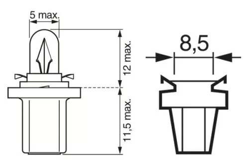 BOSCH Bulb (1987302874)
