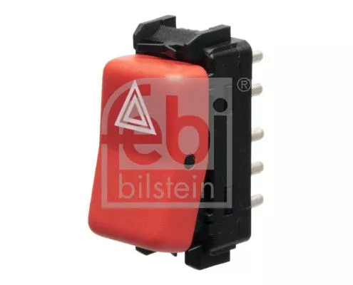 FEBI BILSTEIN 1x Hazard Warning Light Switch (24198)
