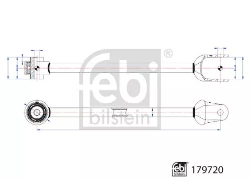 FEBI BILSTEIN 1x Control/Trailing Arm, wheel suspension (179720)