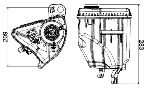 Expansion Tank, coolant