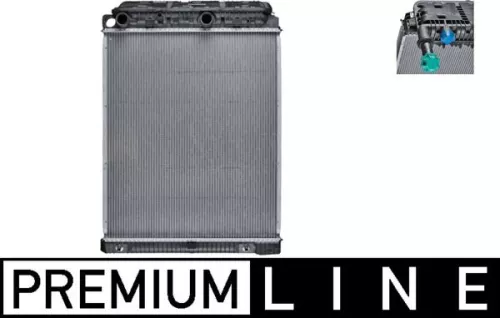 MAHLE Radiator, engine cooling (CR 673 000P)