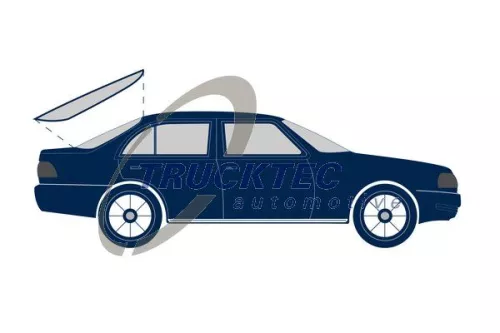 TRUCKTEC AUTOMOTIVE Seal, rear window (02.50.003)