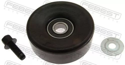 FEBEST Tensioner Pulley, V-ribbed belt (0187-2JZGE)