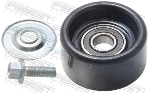 FEBEST Tensioner Pulley, V-ribbed belt (0187-URJ201)