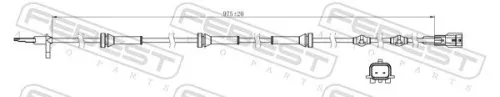 FEBEST Sensor, wheel speed (02606-006)