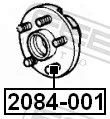 FEBEST Wheel Stud (2084-001)