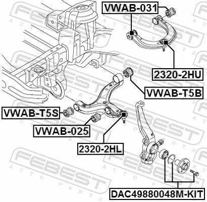 FEBEST Ball Joint (2320-2HU)