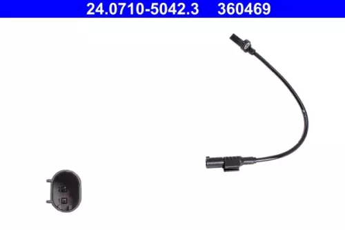 ATE Sensor, wheel speed (24.0710-5042.3)