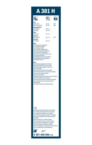 BOSCH Wiper Blade (3397008996)