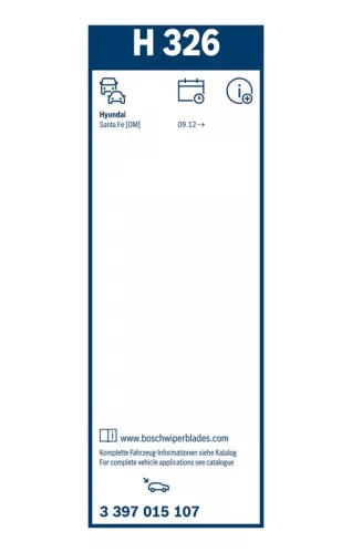 BOSCH Wiper Blade (3397015107)