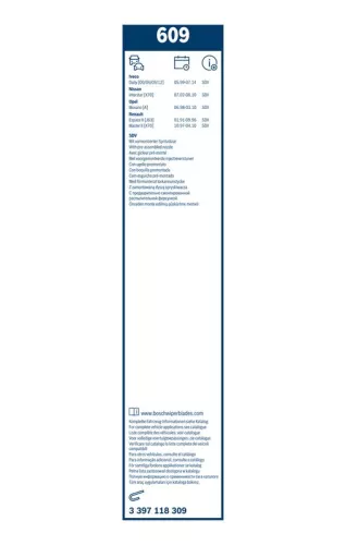 BOSCH Wiper Blade (3397118309)