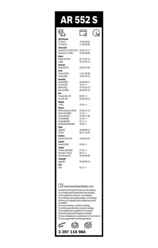 BOSCH Wiper Blade (3397118984)