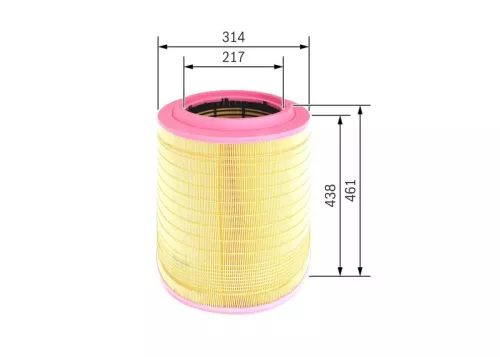 BOSCH Air Filter (F 026 400 080)