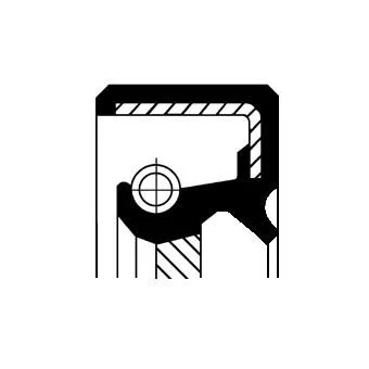 CORTECO Shaft Seal, crankshaft (19027782)