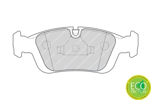FERODO Brake Pad Set, disc brake (FDB1300)
