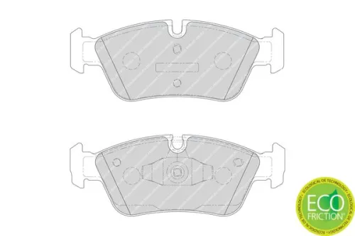 FERODO Brake Pad Set, disc brake (FDB1751)