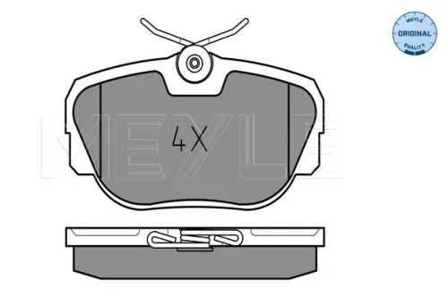 MEYLE Brake Pad Set, disc brake (0252117317)