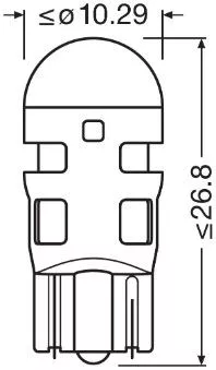 OSRAM Bulb (2827DYP-02B)