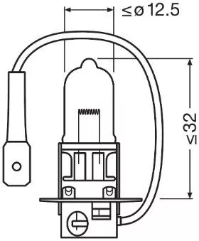 OSRAM Bulb, cornering light (64156)