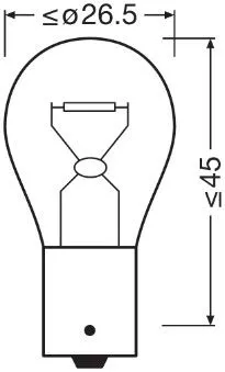 OSRAM Bulb, direction indicator (7507DC-02B)