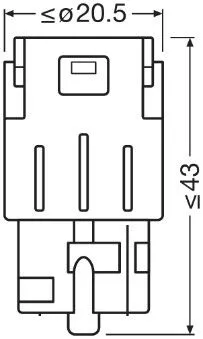 OSRAM Bulb (7504DYP-02B)