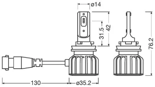 OSRAM Bulb (9006DWBRT-2HFB)