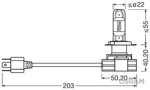 OSRAM Bulb (9726CW)