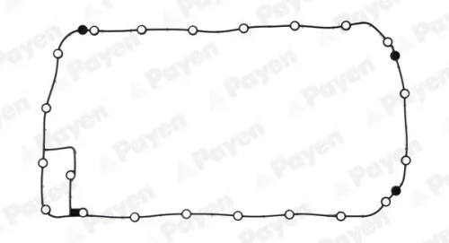 PAYEN Gasket, oil sump (JH5050)
