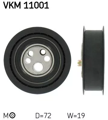 SKF Tensioner Pulley, timing belt (VKM11001)