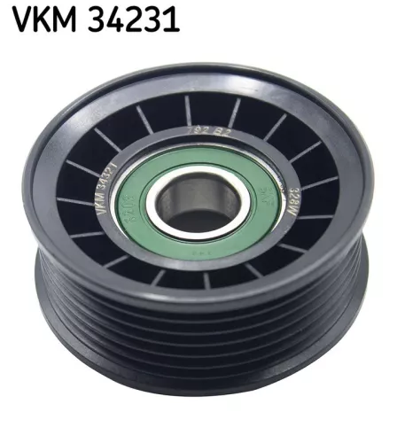 Deflection/Guide Pulley, V-ribbed belt
