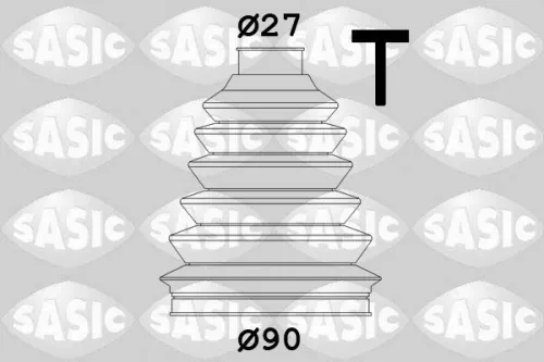 SASIC Bellow Kit, drive shaft (4003442)