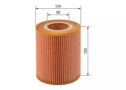 BOSCH Air Filter (1457433715)