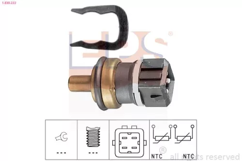 EPS Sensor, coolant temperature (1-830-232)