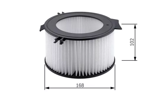 BOSCH Filter, cabin air (1987432056)