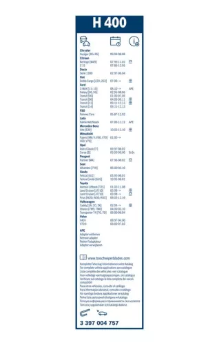BOSCH Wiper Blade (3397004757)