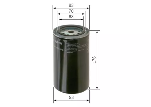 BOSCH Fuel Filter (1457429676)