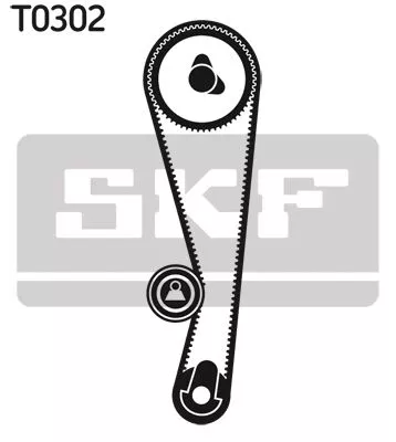 SKF Timing Belt Kit (VKMA96204)