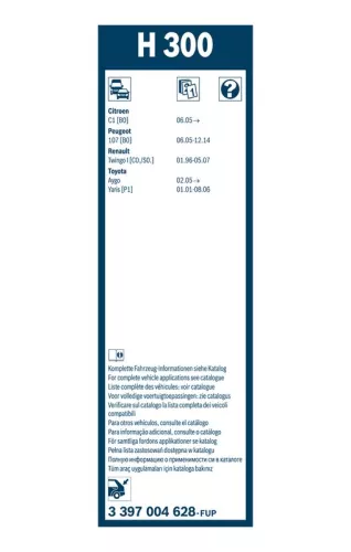 BOSCH Wiper Blade (3397004628)