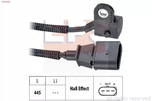 Sensor, camshaft position