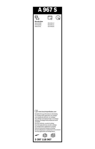 BOSCH Wiper Blade (3397118967)