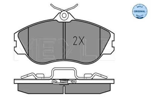 MEYLE Brake Pad Set, disc brake (0252113819/W)
