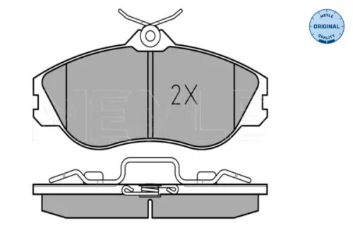 MEYLE Brake Pad Set, disc brake (0252113819/W)