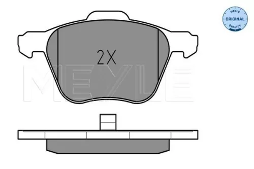 MEYLE Brake Pad Set, disc brake (0252326920/W)