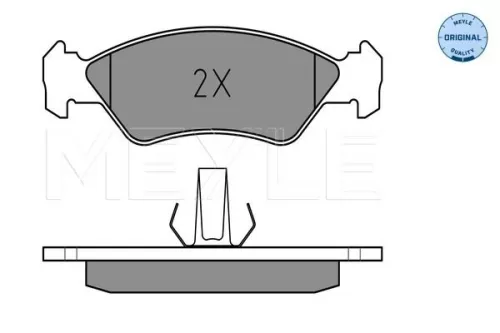 MEYLE Brake Pad Set, disc brake (0252310217)