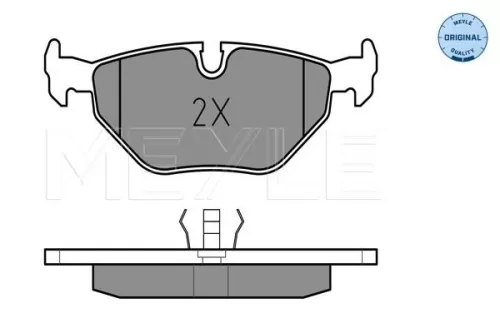 MEYLE Brake Pad Set, disc brake (0252099517)